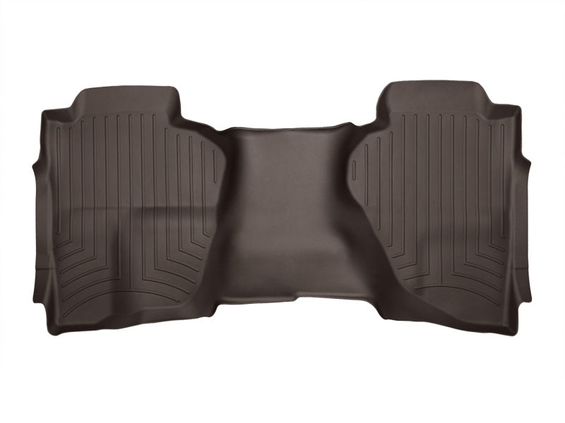 WeatherTech 2019+ Chevrolet Silverado 1500 Rear FloorLiner HP - Cocoa