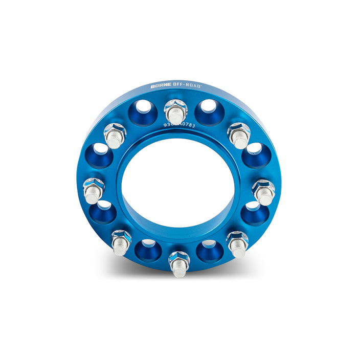 Mishimoto Borne Off-Road Wheel Spacers - 8X170 - 125 - 38.1mm - M14 - Blue