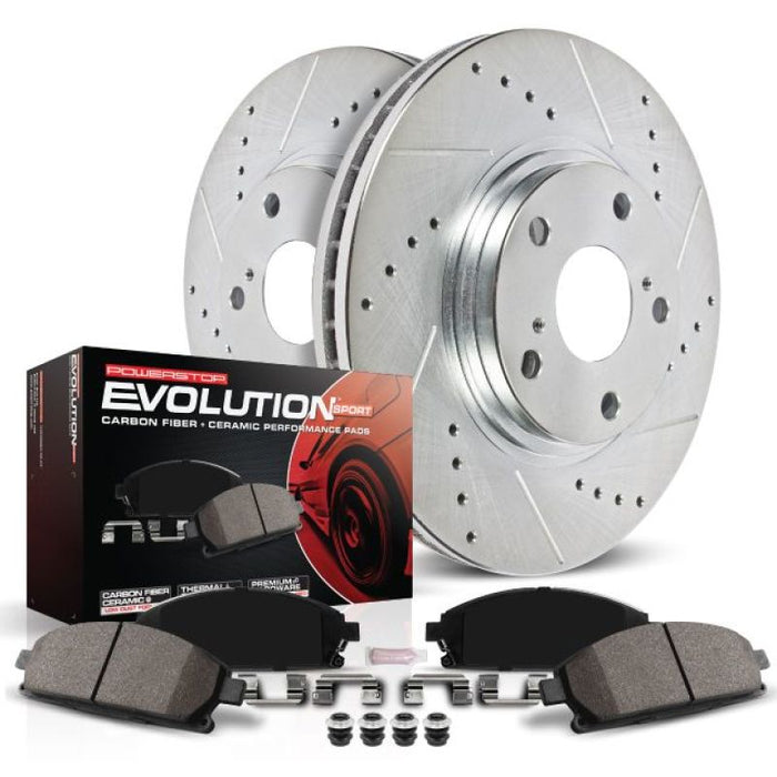 Power Stop 08-14 Ford E-150 Rear Z23 Evolution Sport Brake Kit