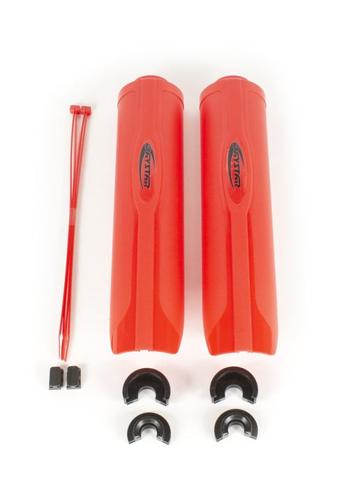 Daystar Red 2.0 Shock Guards with Zip Ties for/Fox/Bilstein Shocks - Pair