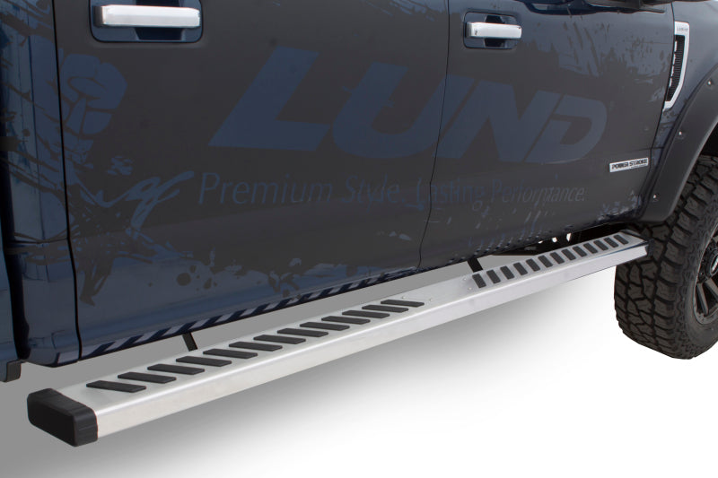 Lund 17-23 Ford F-250/350/450 Super Duty Crewcab Summit Ridge 2.0 Running Boards - Stainless
