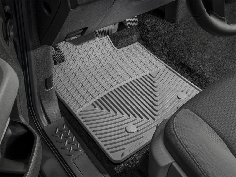WeatherTech 11+ Ford Super Duty Front Rubber Mats - Grey