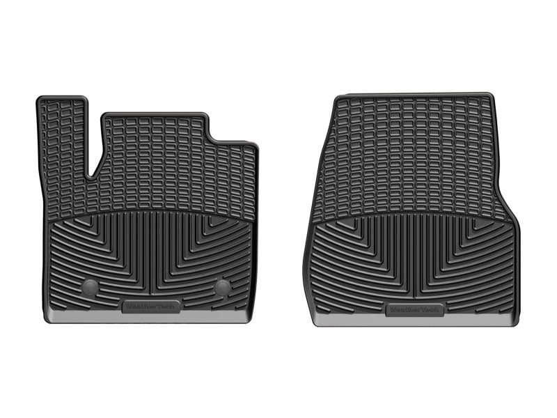 WeatherTech 2017+ Ford F-250/F-350/F-450/F-550 Front Rubber Mats - Black