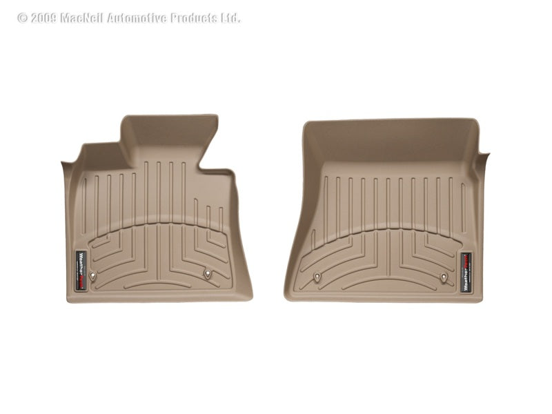 WeatherTech 14+ Chevrolet Silverado Front FloorLiner - Tan
